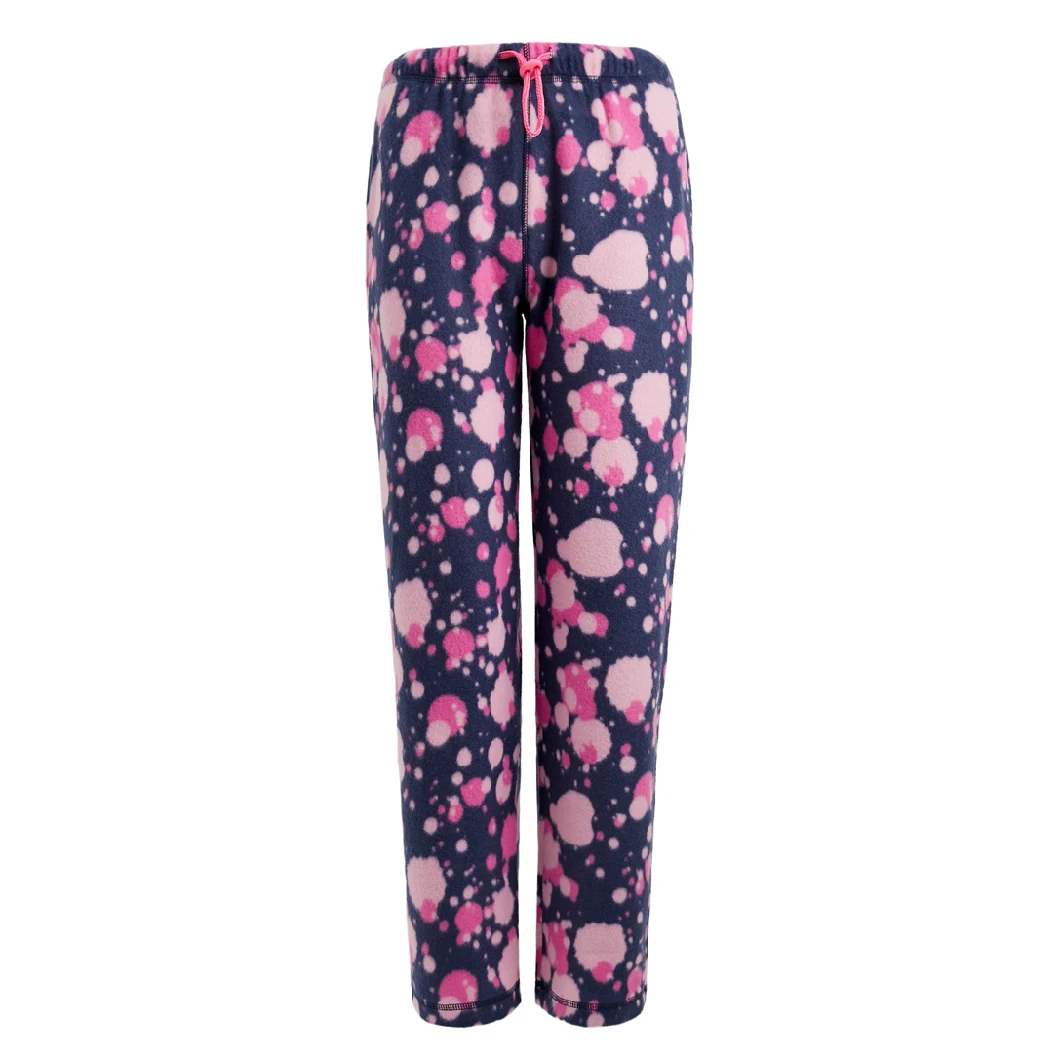 Women′s Sleepwear Pants Fleece Night Wear Pajamas Pant Ladies Home Trousers