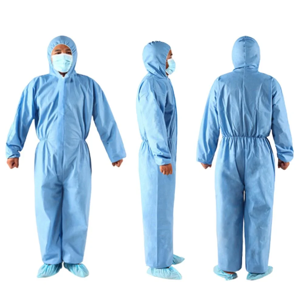 Polypropylene Nonwoven Disposable Protective Suit Surgical Coverall Protective Suit