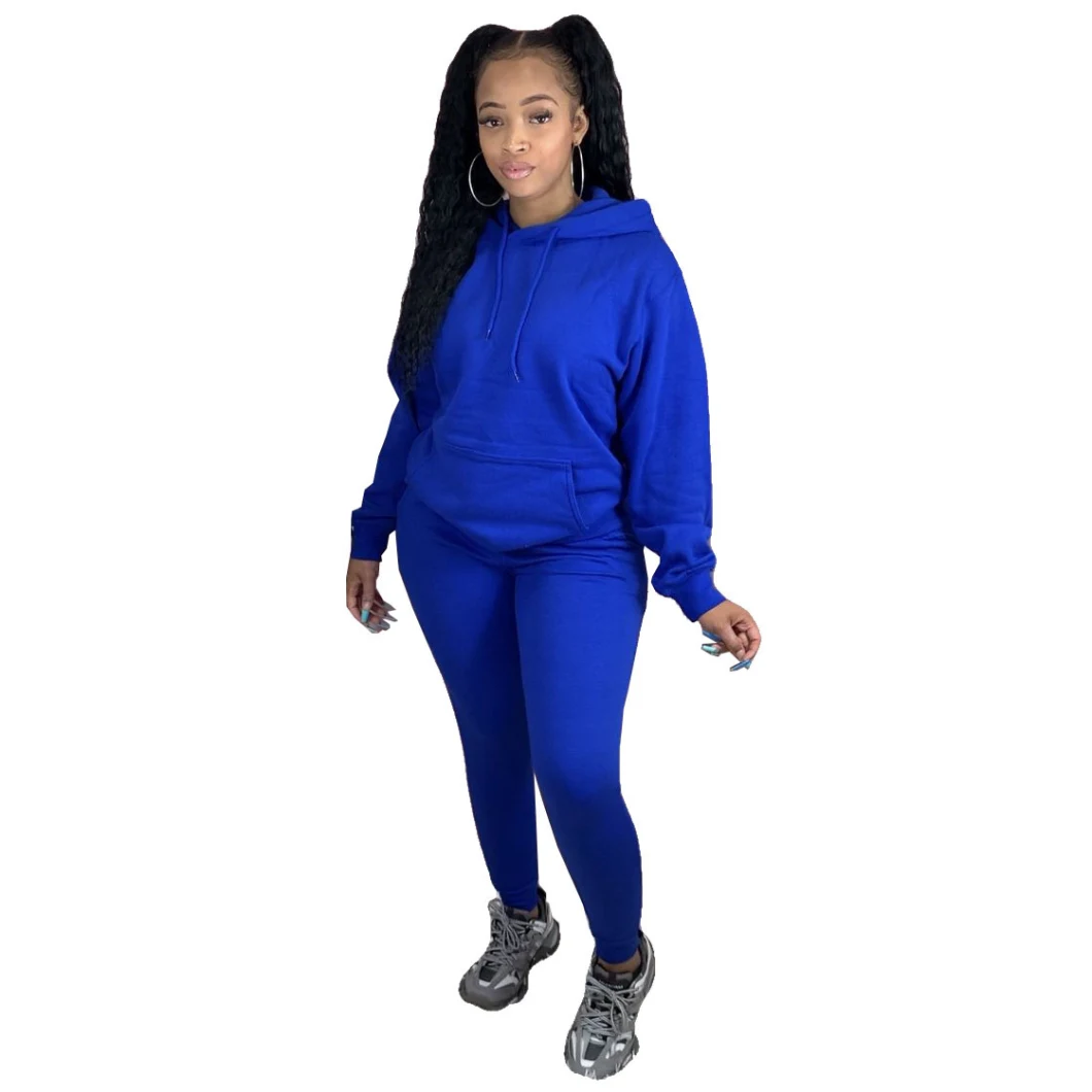 Wholesale Womens Autumn Casual Fashionable Jogging 2 Piece Tracksuits