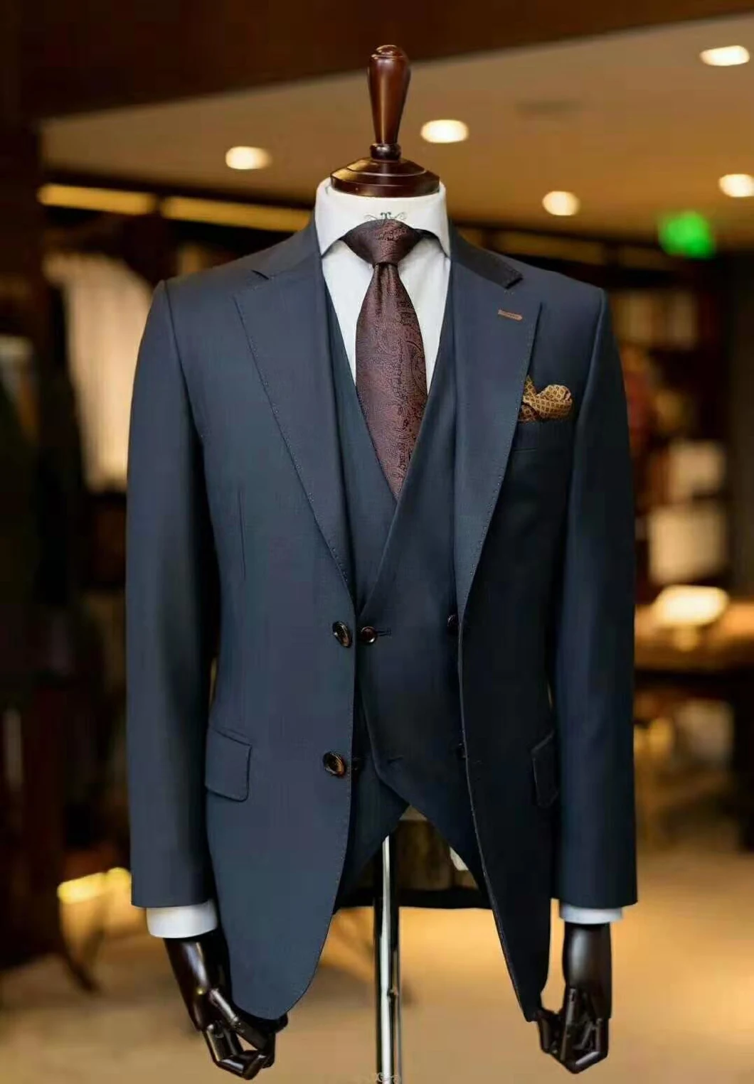 Custom Bespoke Man Suit Jacket Tuxedo Wedding Suit Business Men Suit